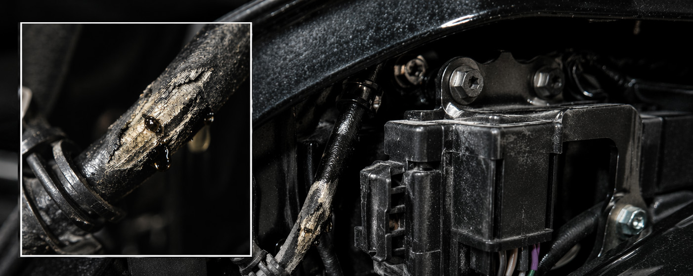 Harley Davidson - Worn Brakes